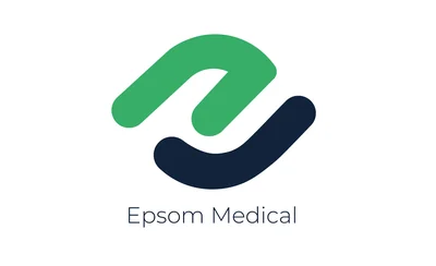 Logo de Epsom Medical, cliente de COMING